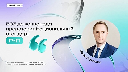 Иван Потехин: ВЭБ до конца года представит Национальный стандарт ГЧП